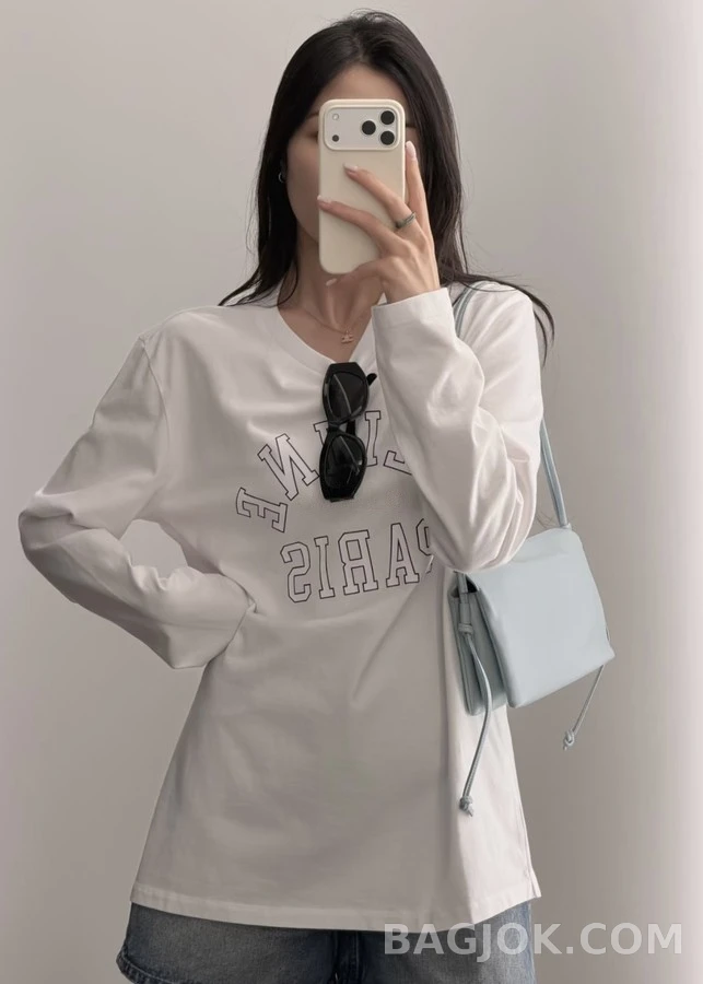 셀린느 셀린느 레터링 긴팔 티셔츠 상세 이미지