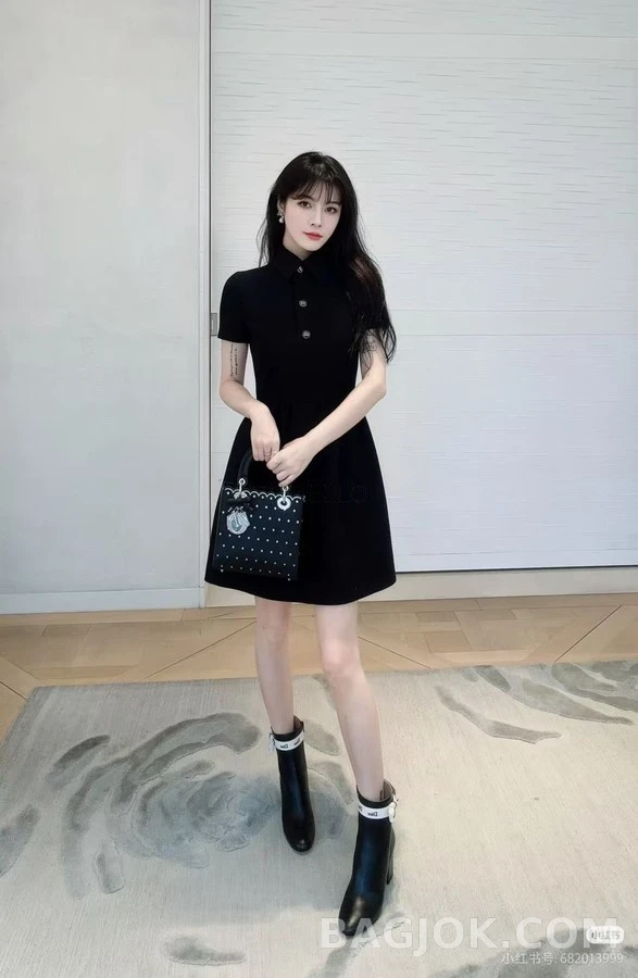 디올 디올 J'A 레터링 리본 앵클 부츠 상세 이미지