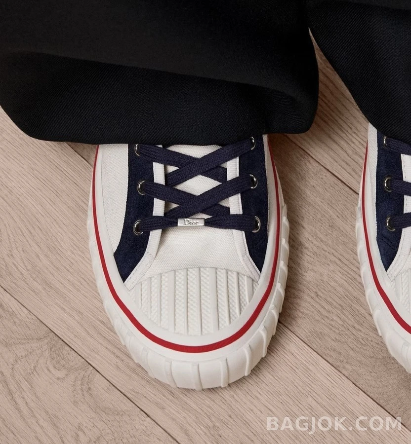 디올 디올 Hooper 캔버스 로우탑 스니커즈 상세 이미지