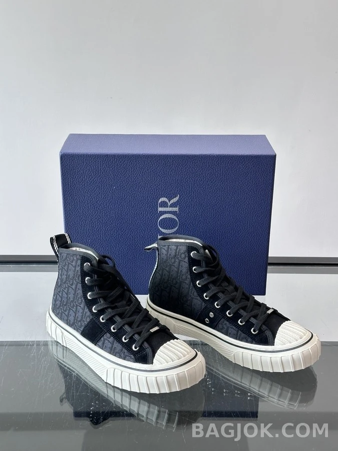 디올 디올 Hooper Oblique 하이탑 스니커즈 상세 이미지