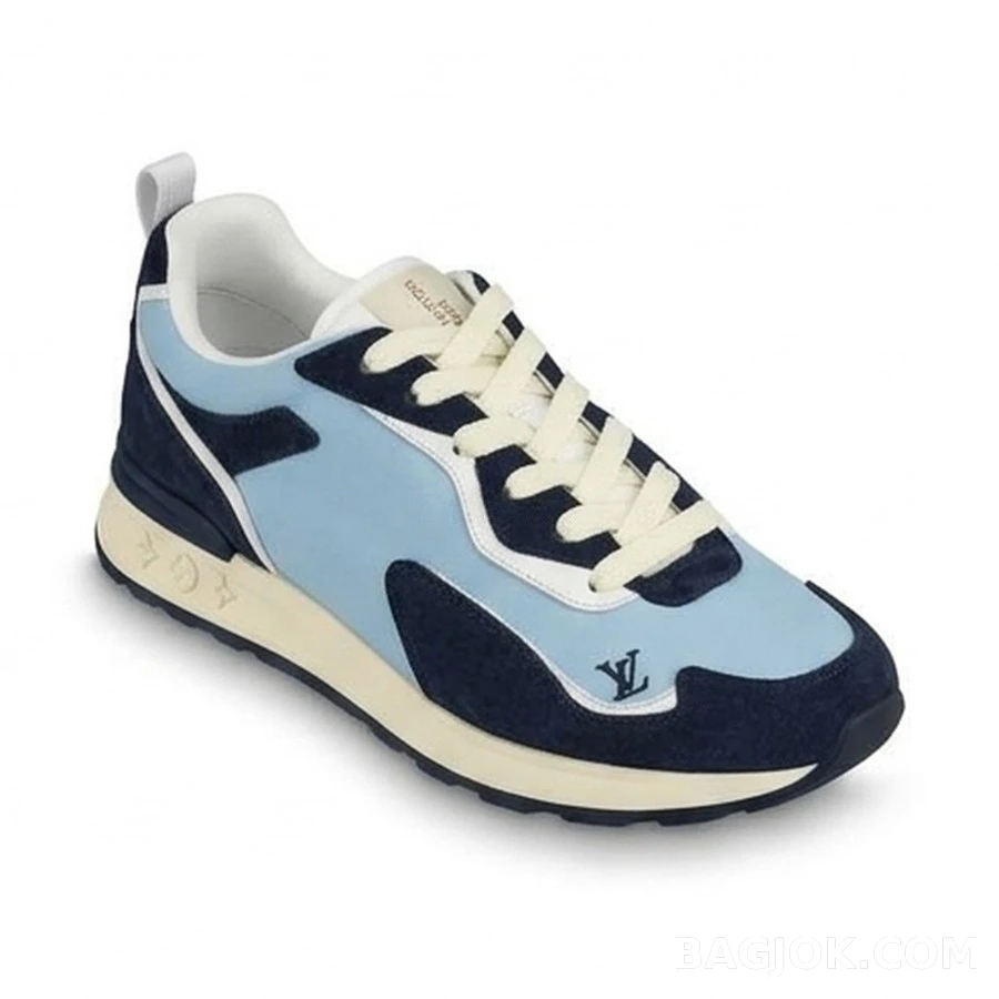 루이비통 루이비통 투톤 스웨이드 스니커즈 상세 이미지