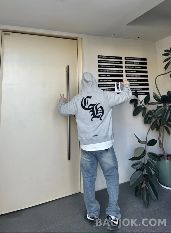 크롬하츠 크롬하츠 레터링 로고 맨투맨 상세 이미지