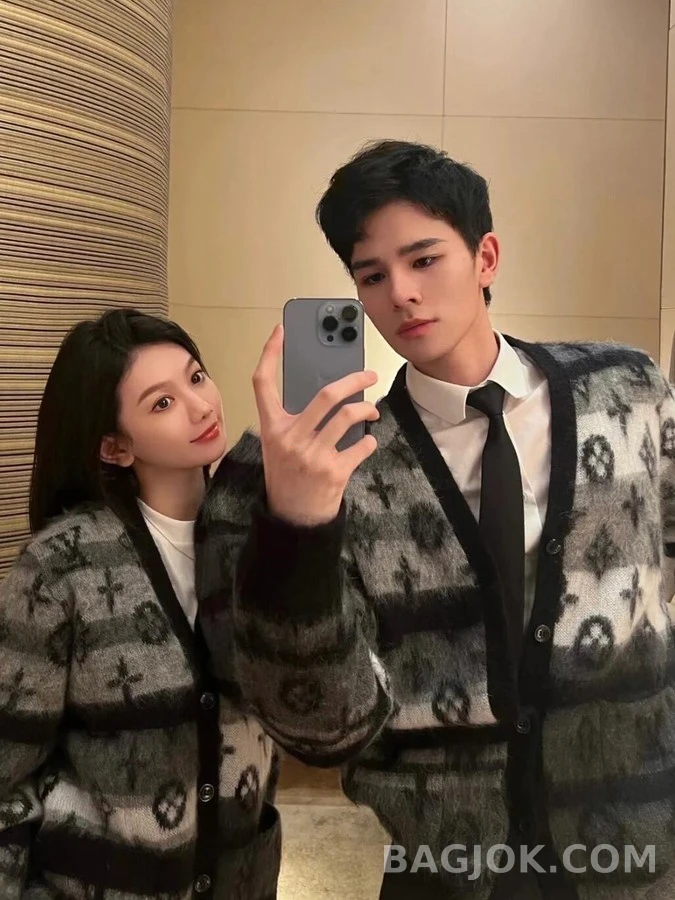 루이비통 루이비통 모노그램 그라데이션 마해모 가디건 상세 이미지