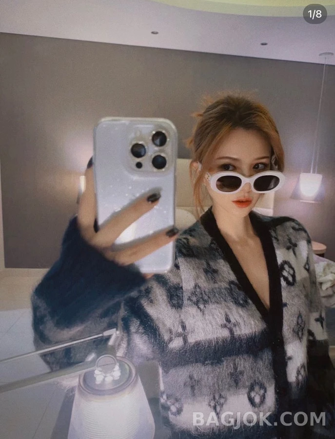 루이비통 루이비통 모노그램 그라데이션 마해모 가디건 상세 이미지