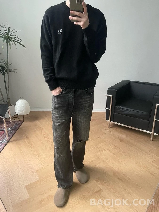 로에베 로에베 아나그램 자수 니트 상세 이미지