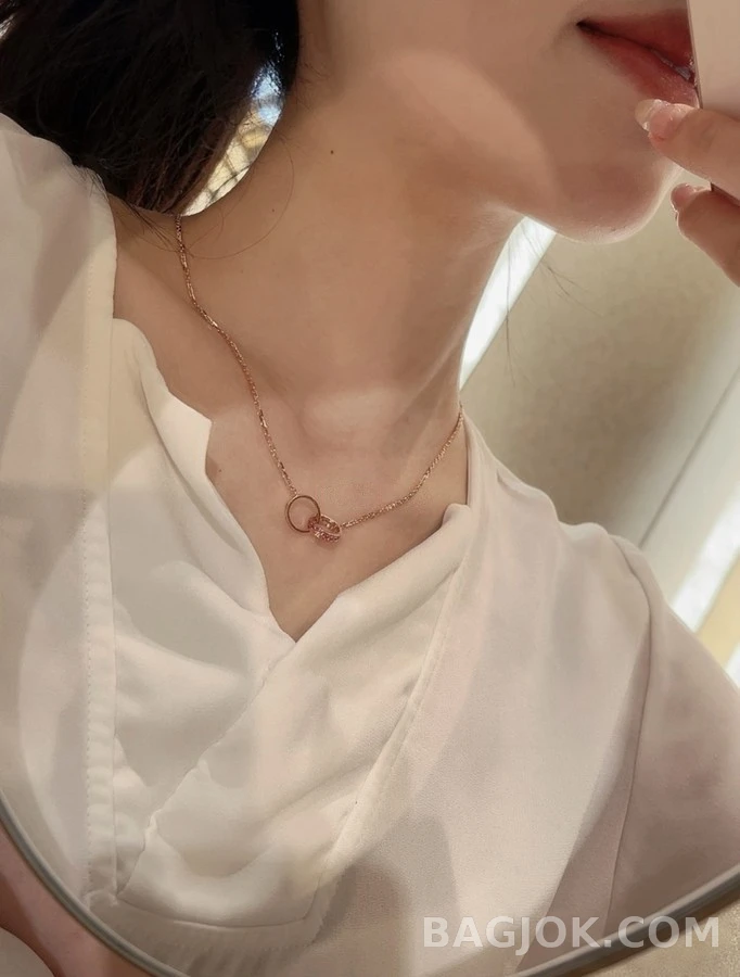 까르띠에 까르띠에 사파이어 더블링 목걸이 상세 이미지