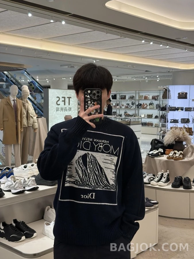디올 디올 모비딕 그래픽 니트 상세 이미지