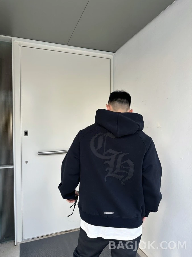 크롬하츠 크롬하츠 십자가 패치 후드티 상세 이미지