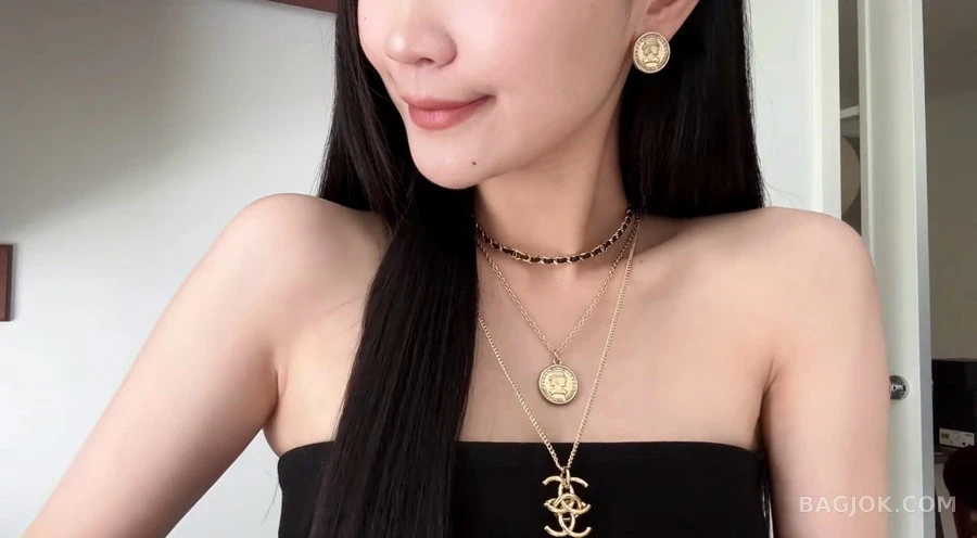 샤넬 샤넬 코코 빈티지 코인 목걸이 상세 이미지