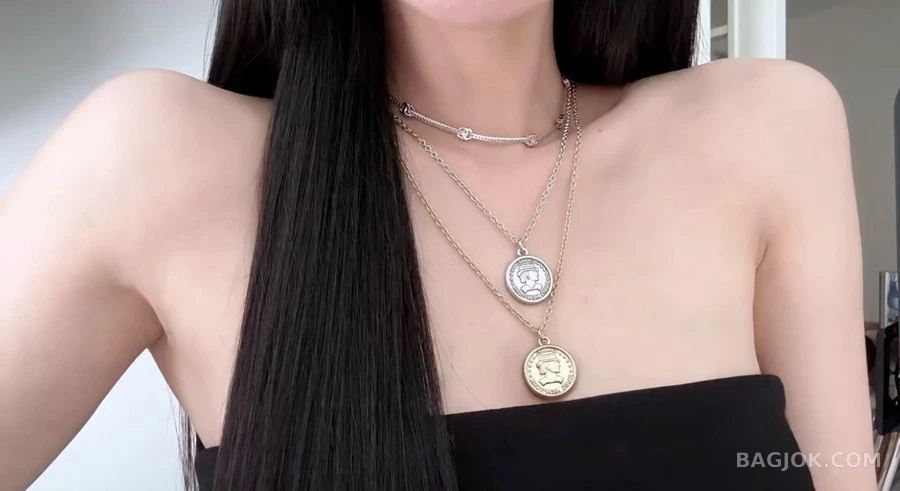 샤넬 샤넬 코코 빈티지 코인 목걸이 상세 이미지