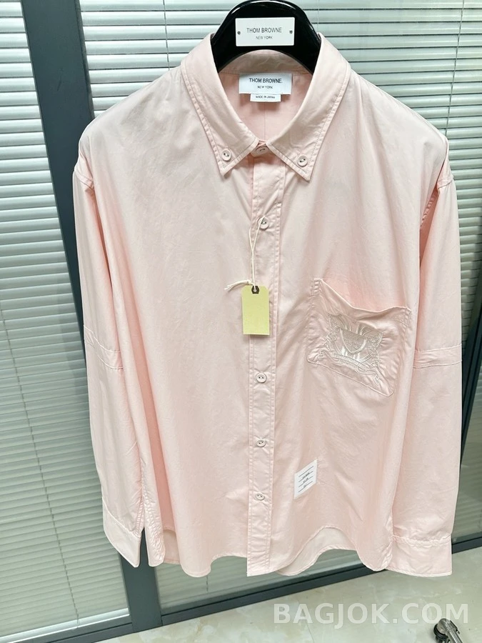 톰브라운 톰브라운 엠브로이더리 셔츠 상세 이미지
