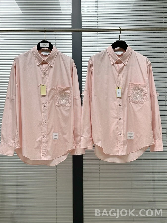 톰브라운 톰브라운 엠브로이더리 셔츠 상세 이미지