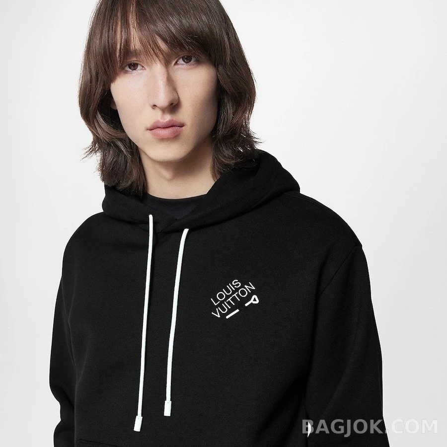 루이비통 루이비통 자수 후드티 상세 이미지