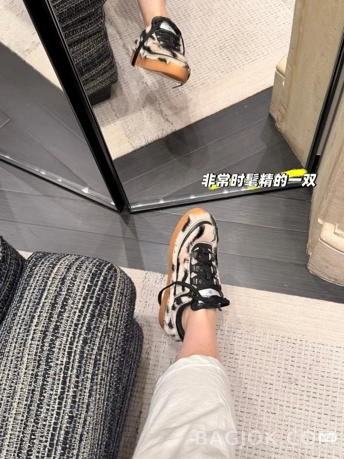 샤넬 샤넬 지브라 패턴 스니커즈 상세 이미지