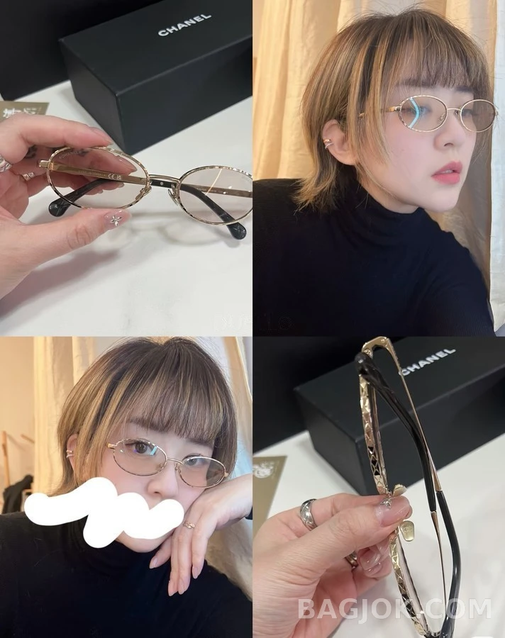 샤넬 샤넬 오벌 안경 상세 이미지