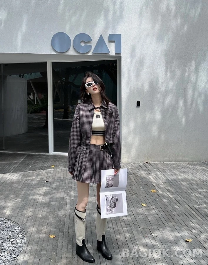 에르메스 에르메스 점핑 켈리 버클 캔버스 롱부츠 상세 이미지