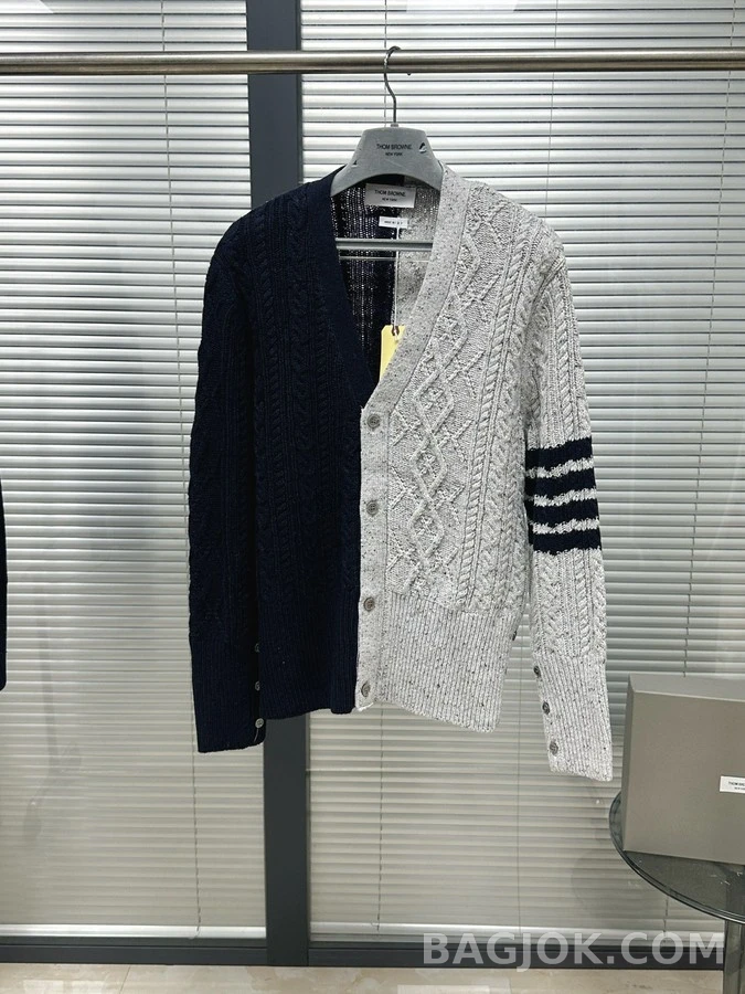 톰브라운 톰브라운 스플릿 4바 케이블 가디건 상세 이미지