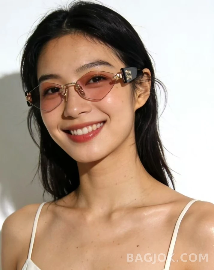 미우미우 미우미우 림리스 다이아몬드 선글라스 상세 이미지