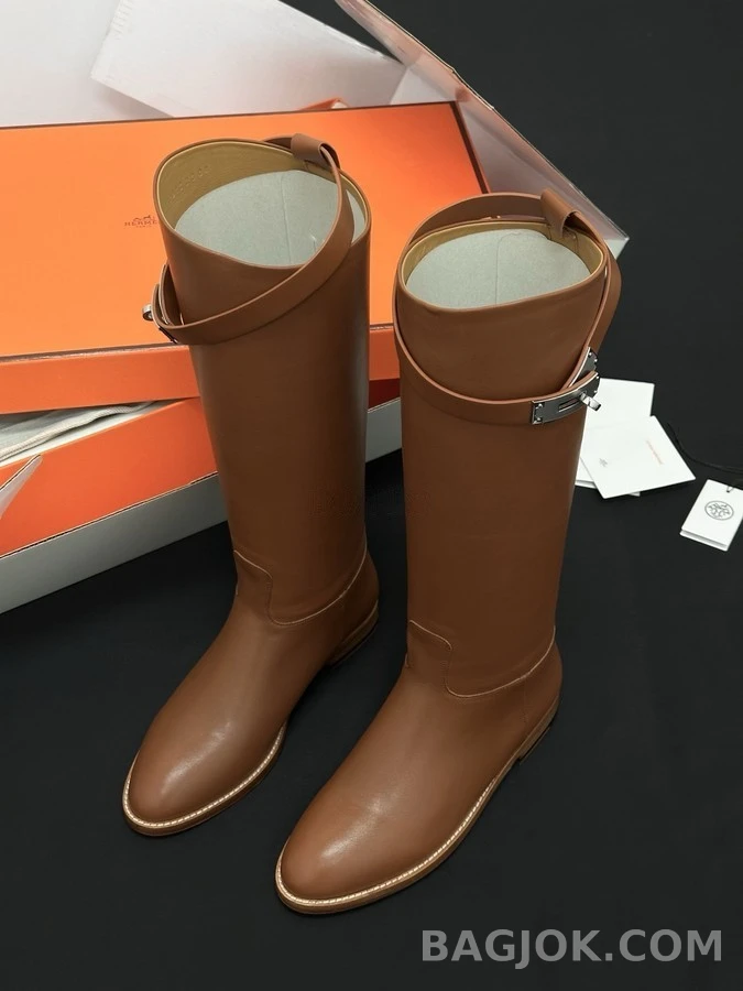 에르메스 에르메스 점핑 켈리 버클 롱부츠 상세 이미지