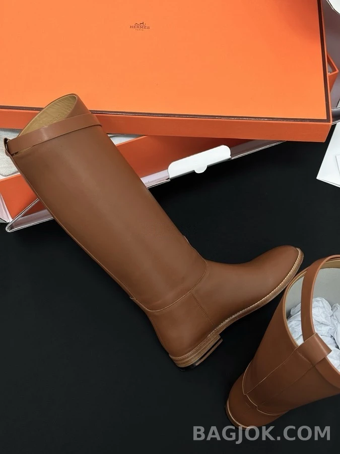 에르메스 에르메스 점핑 켈리 버클 롱부츠 상세 이미지