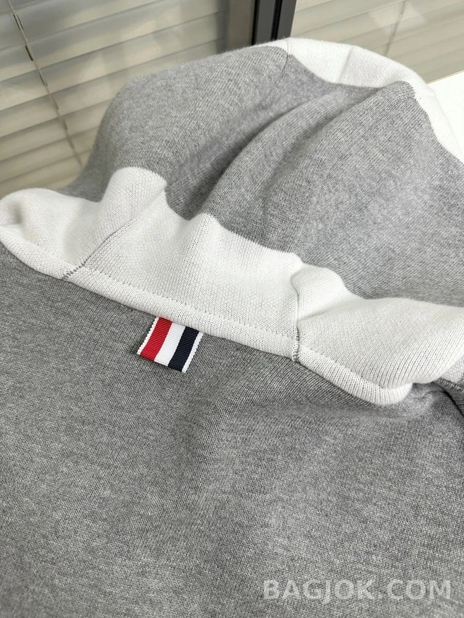 톰브라운 톰브라운 스트라이프 후드티 상세 이미지