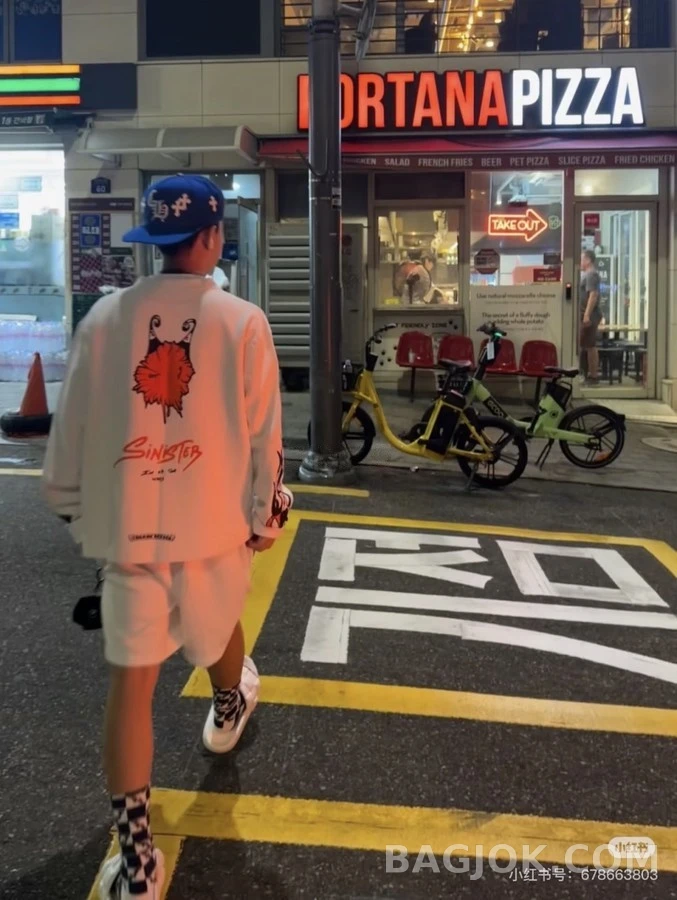 크롬하츠 크롬하츠 매티보이 화염 와플 긴팔 티셔츠 상세 이미지