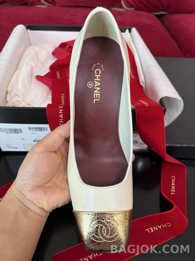 샤넬 샤넬 토캡 미들힐 상세 이미지