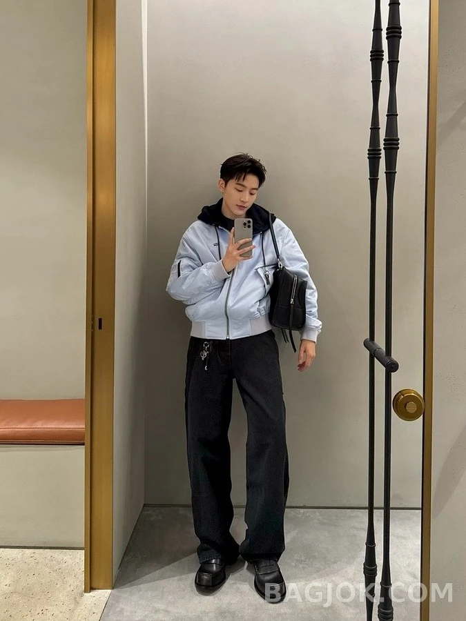 로에베 로에베 투인원 후드 나일론 점퍼 상세 이미지