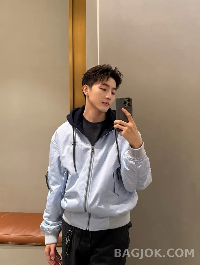 로에베 로에베 투인원 후드 나일론 점퍼 상세 이미지