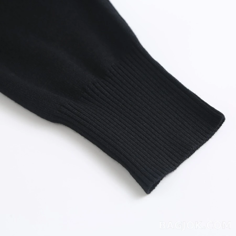 버버리 버버리 체크 장식 울 블렌드 가디건 상세 이미지