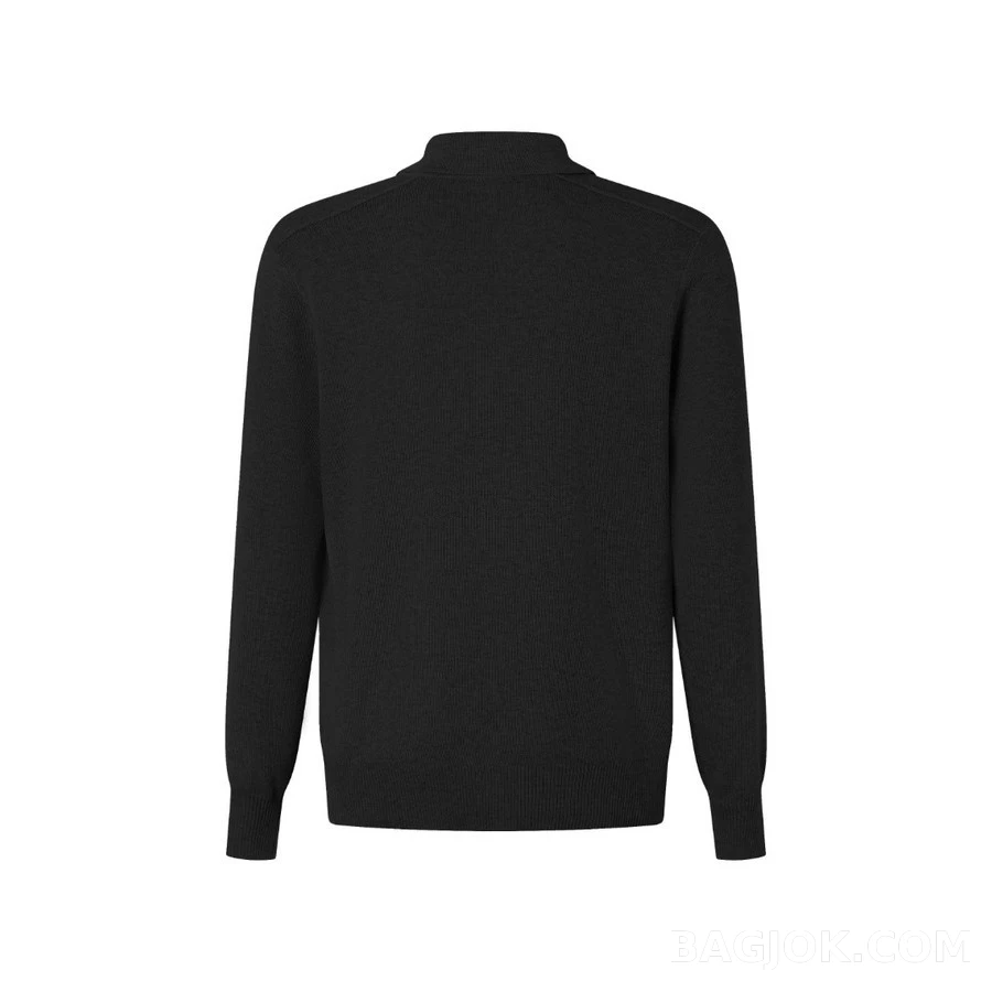 버버리 버버리 체크 장식 울 블렌드 가디건 상세 이미지