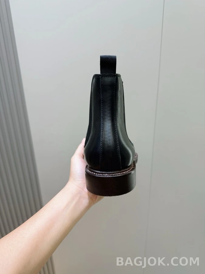 브루넬로 쿠치넬리 브루넬로 쿠치넬리 가죽 첼시 부츠 상세 이미지