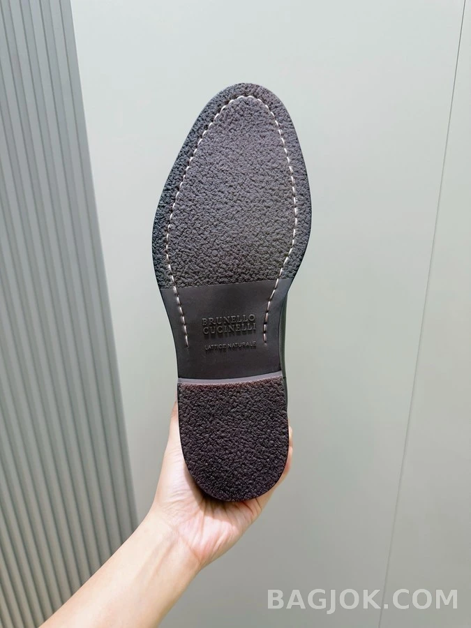 브루넬로 쿠치넬리 브루넬로 쿠치넬리 레더 첼시 부츠 상세 이미지