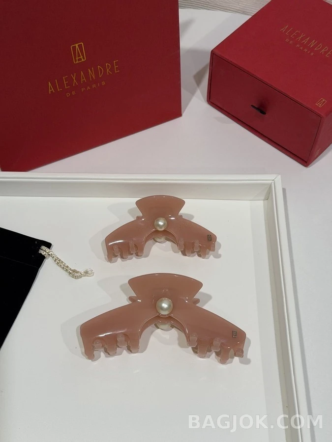 알렉산더 왕 알렉산더 왕 베어 진주 헤어 클립 상세 이미지