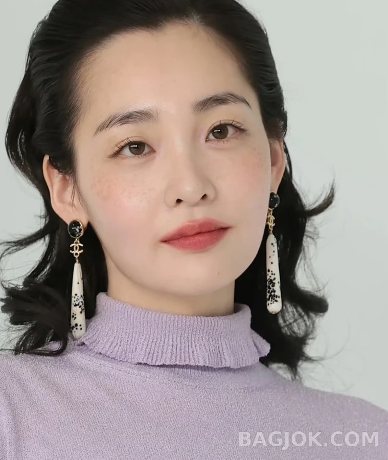 샤넬 샤넬 스페클 워터드롭 귀걸이 상세 이미지