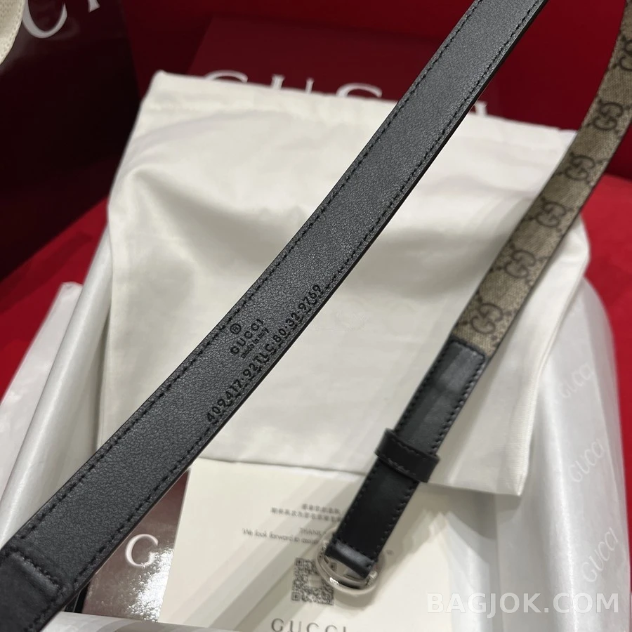구찌 구찌 수프림 로고 벨트 상세 이미지
