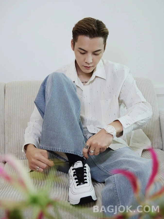 샤넬 샤넬 스펙클 스트라이프 셔츠 상세 이미지