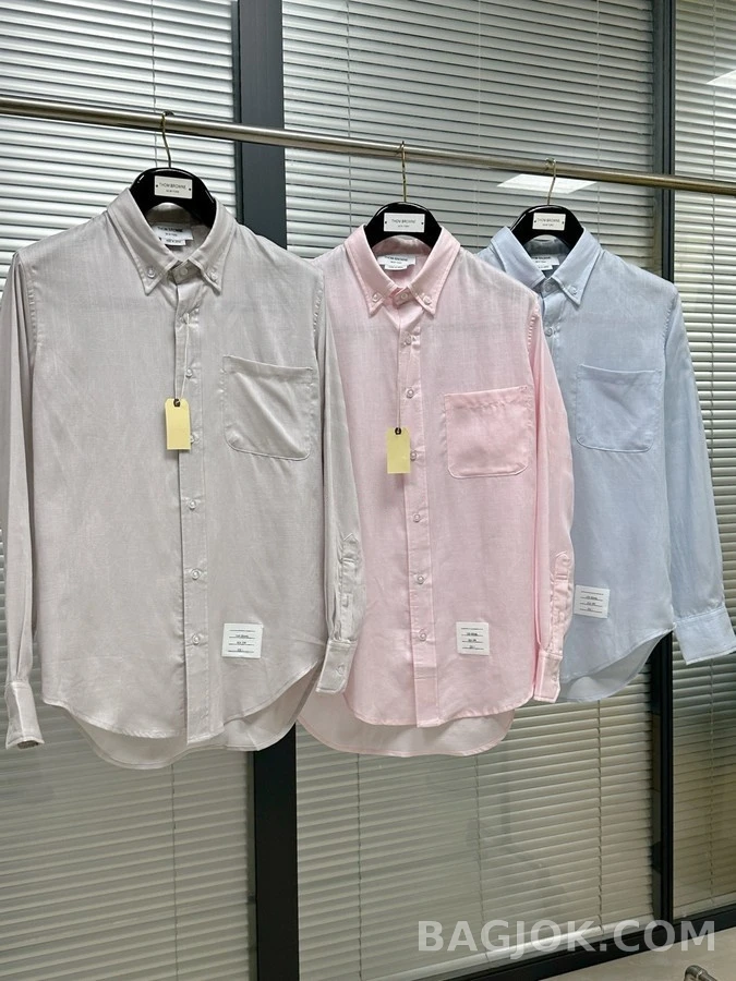 톰브라운 톰브라운 버튼다운 셔츠 상세 이미지