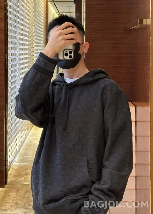 루이비통 루이비통 모노그램 울 후드 상세 이미지