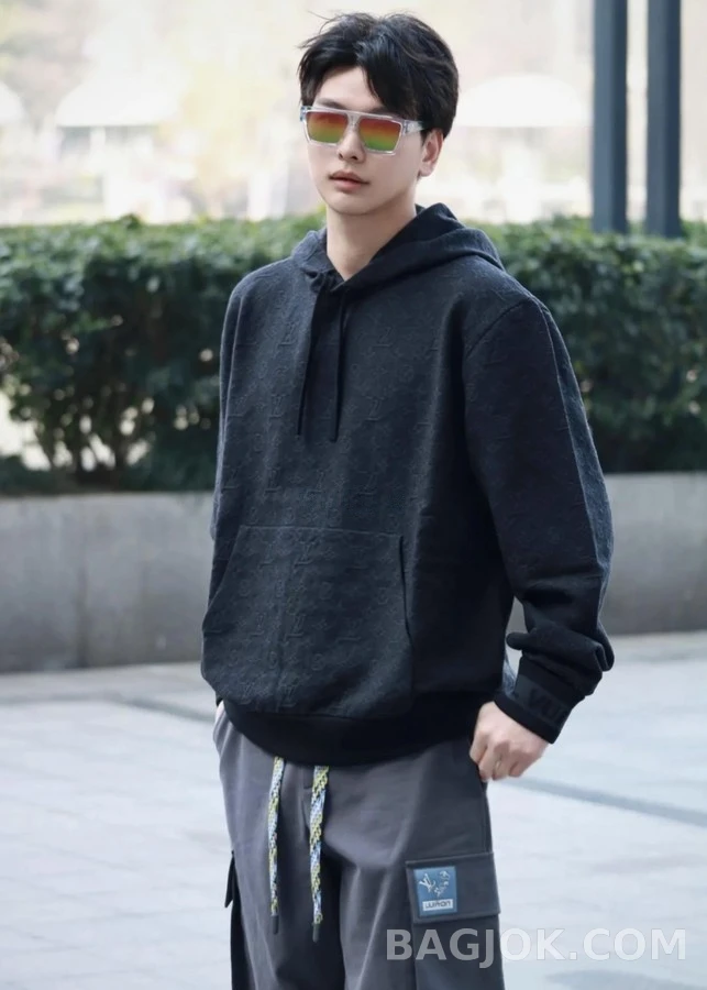 루이비통 루이비통 모노그램 울 후드 상세 이미지