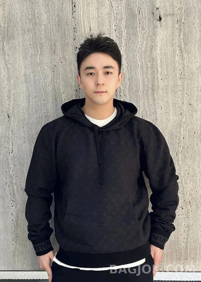 루이비통 루이비통 모노그램 울 후드 상세 이미지