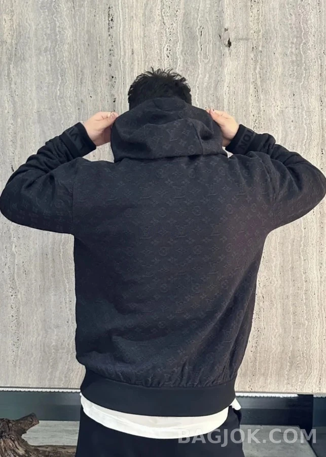 루이비통 루이비통 모노그램 울 후드 상세 이미지