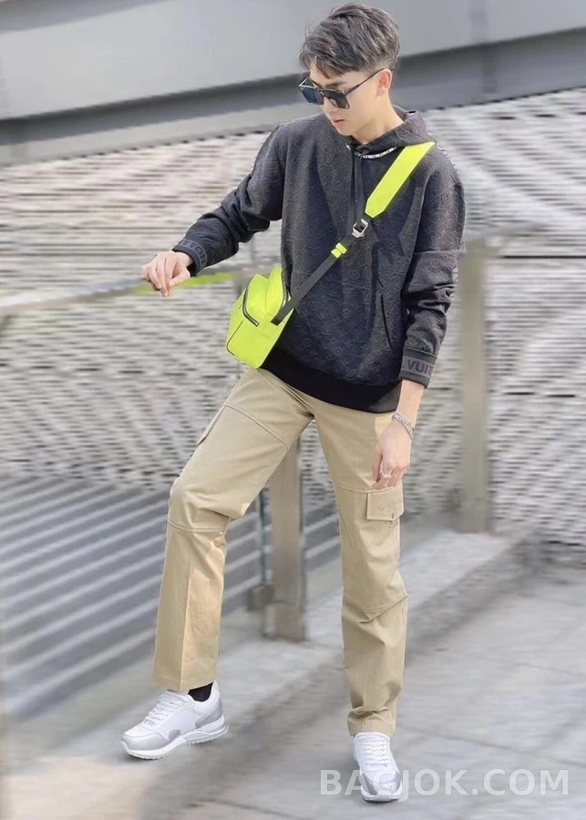 루이비통 루이비통 모노그램 울 후드 상세 이미지