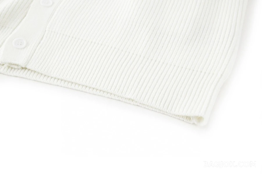 발렌시아가 발렌시아가 소매 라벨 브이넥 가디건 상세 이미지