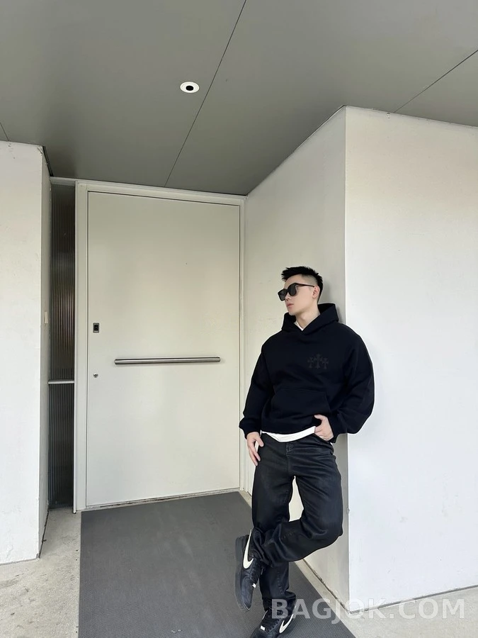 크롬하츠 크롬하츠 크로스 CH 로고 후드티 상세 이미지