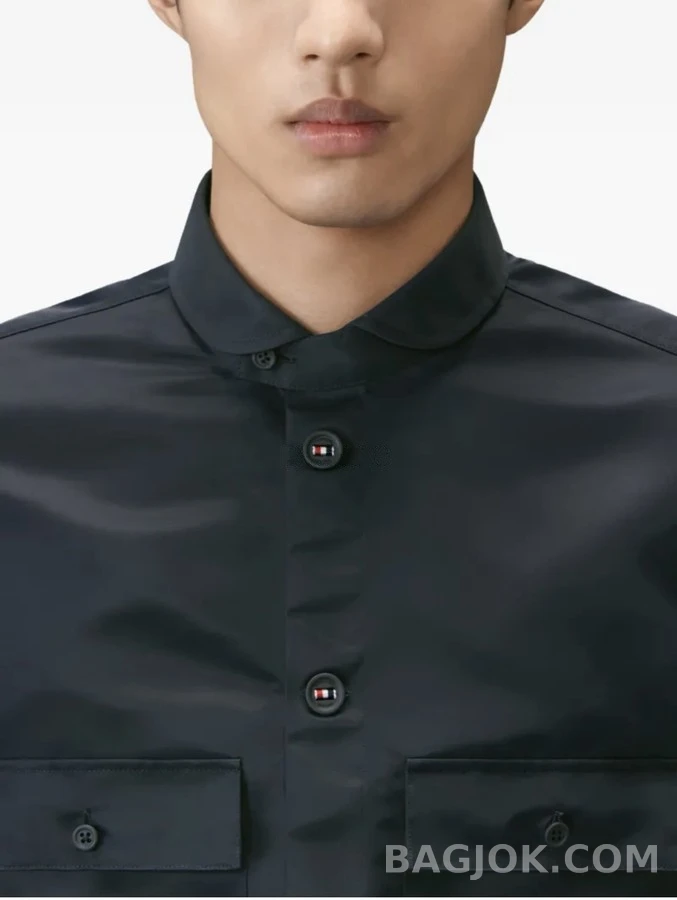톰브라운 톰브라운 피터팬 칼라 워크웨어 셔츠 상세 이미지