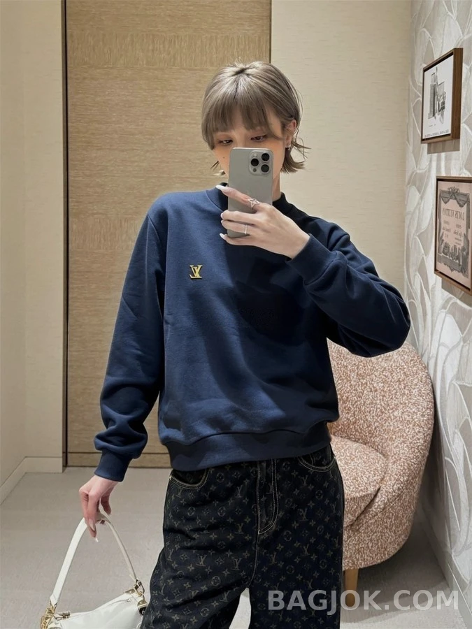 루이비통 루이비통 로고 맨투맨 상세 이미지