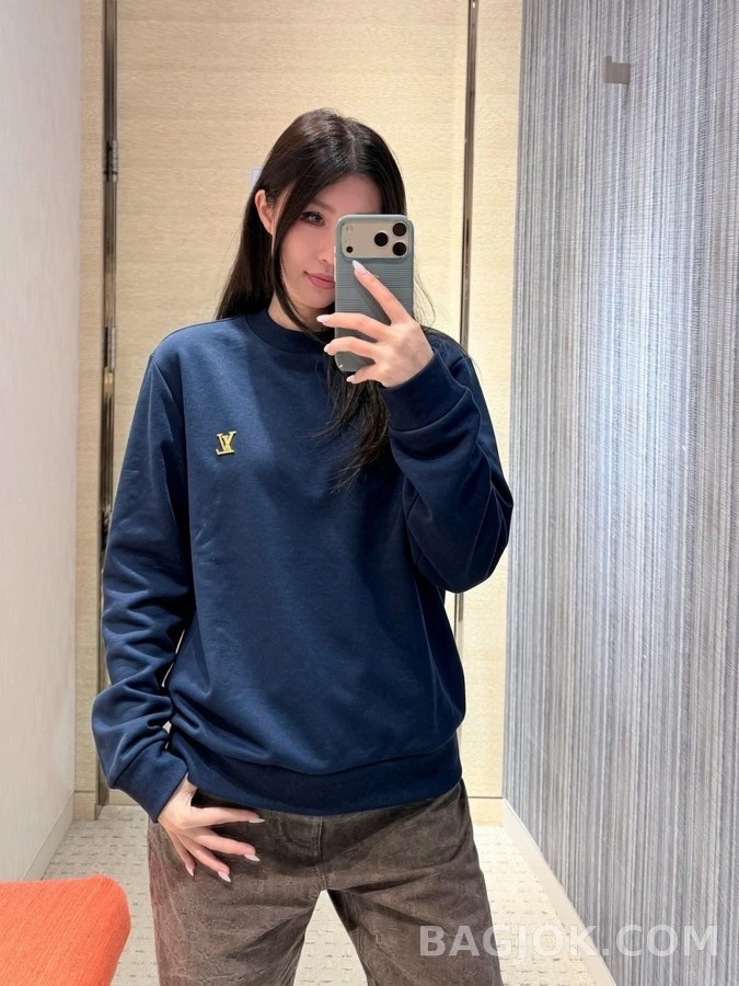 루이비통 루이비통 로고 맨투맨 상세 이미지