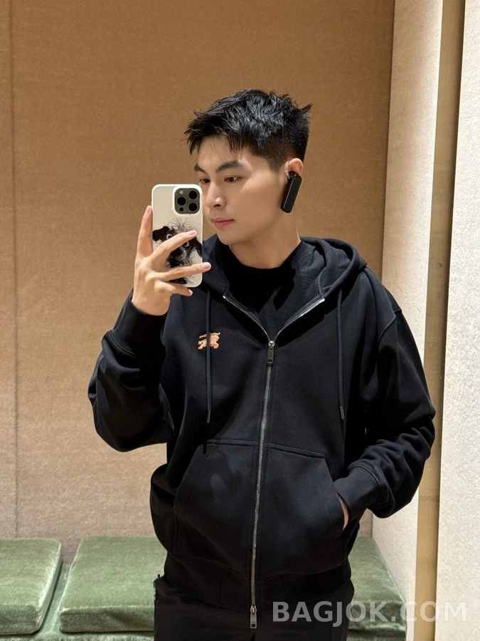 버버리 버버리 마술 기사 자수 후드 집업 상세 이미지