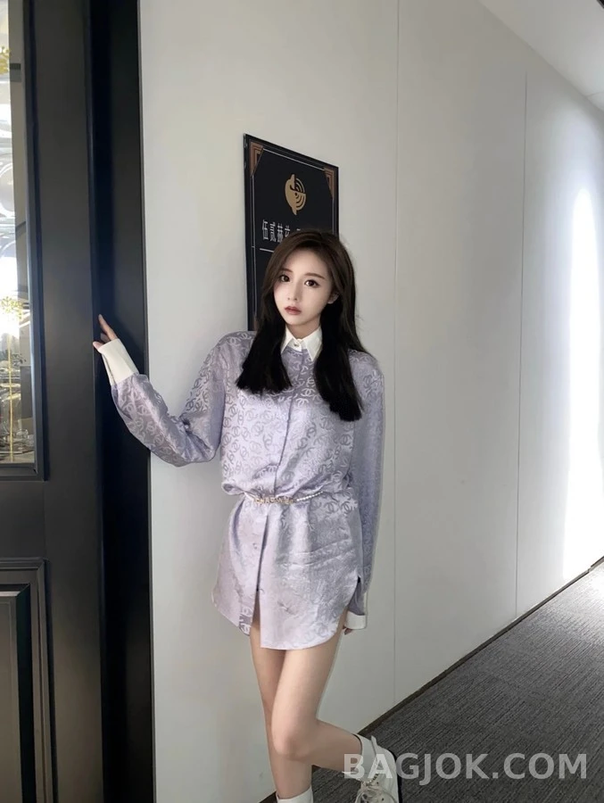 샤넬 샤넬 레터링 캡토 레이스업 부츠 상세 이미지